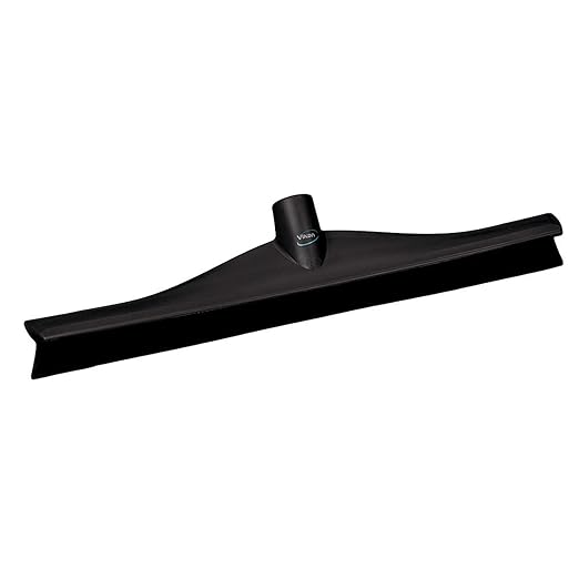 Vikan 71409 Squeegee,Ultra Hygiene,16",PP/RB,Black