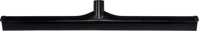 SPARTA 3656803 Plastic Floor Squeegee, Shower Squeegee, Heavy Duty Squeegee With Rubber Blade For Windows, Glass, Shower Doors, Floors, Windshields, 24 Inches, Black, (Pack of 6)