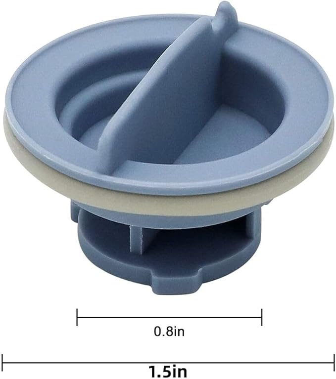 PACK OF 2 Ultra Durable 8558307 Dishwasher Dispenser Cap Replacement Part – Exact Fit For Dishwasher Rinse Aid Dispenser Cap for KitchenAid Whirlpool Replaces WP8558307 W10077881
