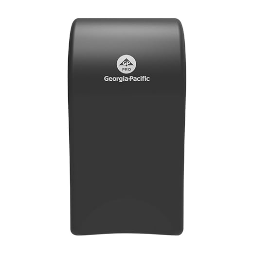 ActiveAire Powered Whole-Room Air Freshener Dispenser by GP PRO (Georgia-Pacific), Black, 53257A, 4.090" W x 3.610" D x 6.820" H