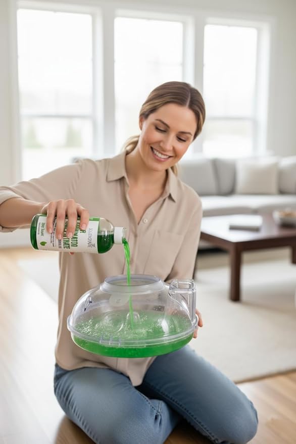 Odor Eliminator Air Freshener & Deodorizer Concentrate, Compatible for Rainbow, Sirena, Thermax, Prolux - Biodegradable Formula for Spraying & Water Based Vacuums - 12 fl oz. (Mint)