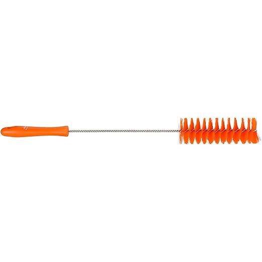 Vikan 53797 Tube Brush, 2", 19.7", Medium, Orange