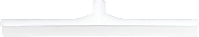 SPARTA 20" Floor Squeegee Replacement Head, Seamless Rubber with Rust-Free Plastic Frame for HACCP Compliance, Heavy-Duty Industrial Use, Thermoplastic Rubber, 19.75 Inches, White