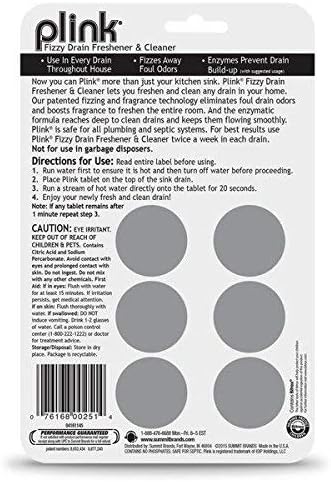 Plink Washer, Dishwasher and Drain Freshener Cleaner Bundle