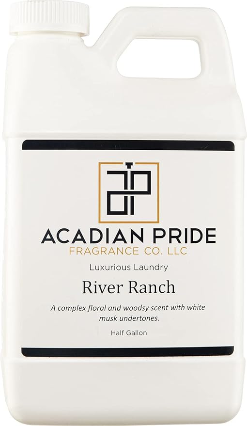 Luxurious Wash Laundry Detergent (River Ranch) 1/2 Gallon/64 oz