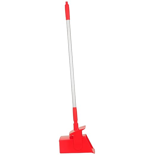Vikan 56584 Compact Lobby Dustpan, 11.6", Red