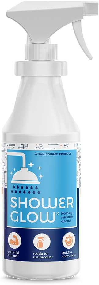 ShowerGlow Foaming Restroom Cleaner, Ready-To-Use, Non-Corrosive, 1 Quart, Each