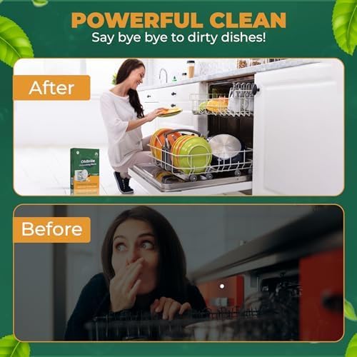 Eco-Friendly, Biodegradable, Dishwashing Detergent Sheets (Plant-Based Formula – 60 Sheets) – Fresh Lemon
