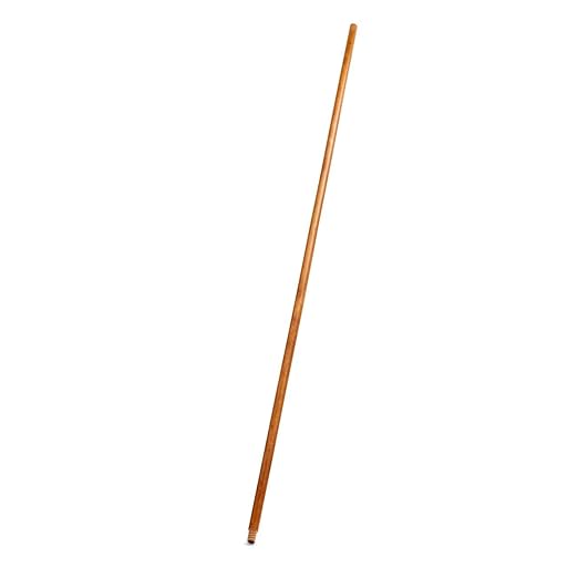 Rubbermaid Commercial Products Broom Handle with Threaded Tip, 60-Inch Lacquered Wood Handle for Floor Cleaning/Sweeping in Home/Office, Pack of 12