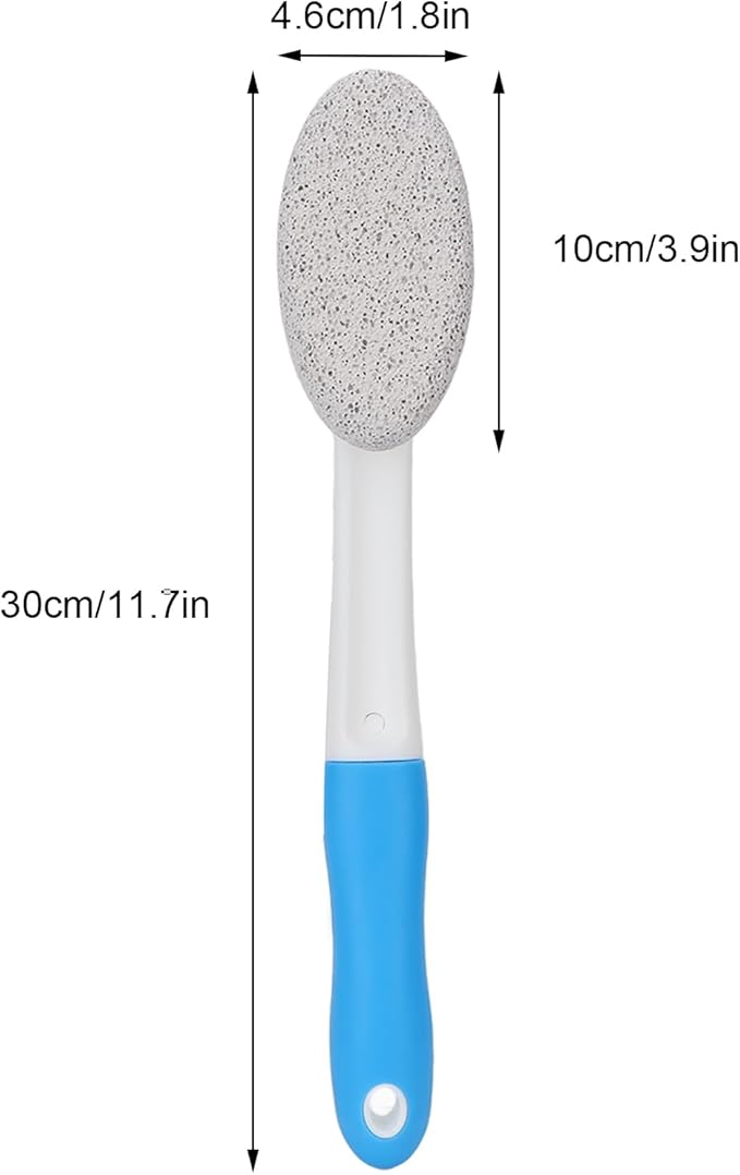 Pumice Cleaning Stone with Handle, Pumice Stone Cleaning Brush Toilet Bowl Cleaner for Household Sink Pool Bathroom Kitchen