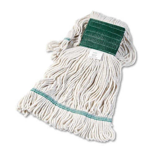 Boardwalk UNS 502WH Super Loop Wet Mop Head, Cotton/Synthetic, Medium Size, White, Cotton/Synthetic (Pack of 12)