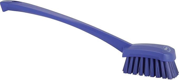 Vikan 41868 Brush,Washing,Stiff,15.75",PP/PBT,Purple