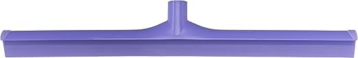 SPARTA 3656868 Plastic Floor Squeegee, Shower Squeegee, Heavy Duty Squeegee With Rubber Blade For Windows, Glass, Shower Doors, Floors, Windshields, 24 Inches, Purple, (Pack of 6)