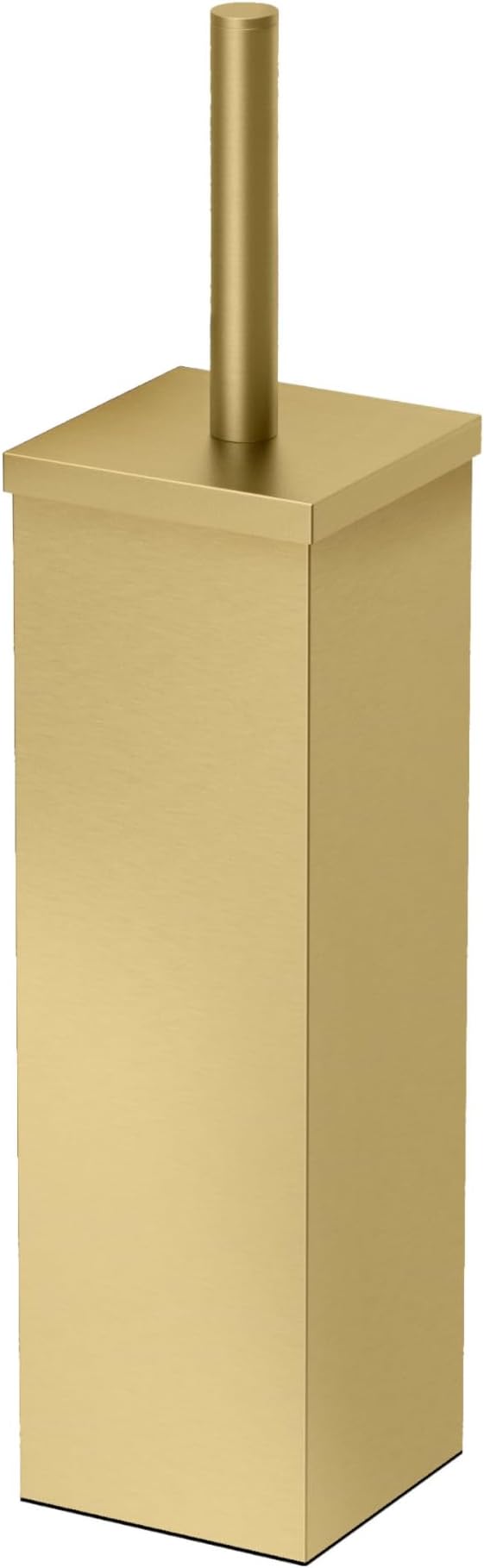 Gatco 1488B Elegant Square Toilet Brush Holder, Gold