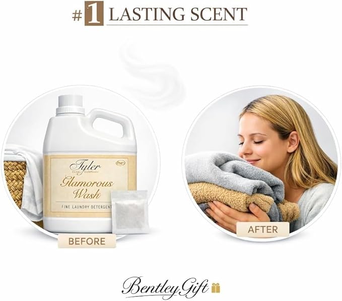 Tyler Laundry Detergent - High Maintenance 64 Fluid Ounce/with Dryer Sachet Single Pouch Oh