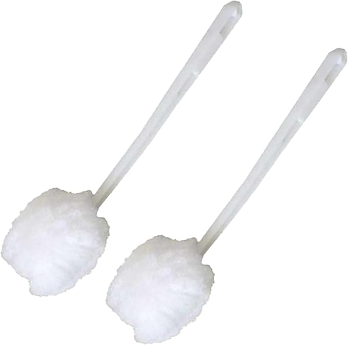 Ring King Toilet Ring Remover Bundle of Ring King Toilet Bowl Cleaners Liquid 32oz + Ring King Toilet Bowl Mop for Deep Clean Pack of 2 Long Plastic Handled Swab Silicone Toilet Brush and Holder Set