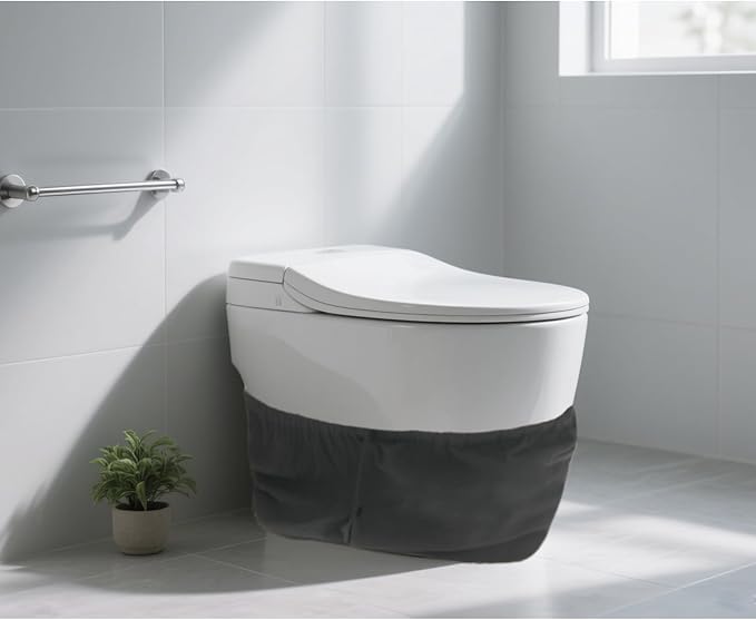 Toilet Bottom Wrap Toilets Under Wrap Bathroom Cleaner for Catching The Condensation Absorbent Comfortable Dirt Resistant