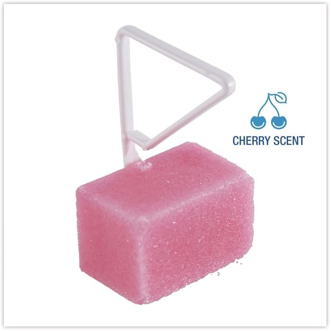 Boardwalk B04BX Toilet Bowl Blocks, Cherry, Solid, 4oz, 12/Box