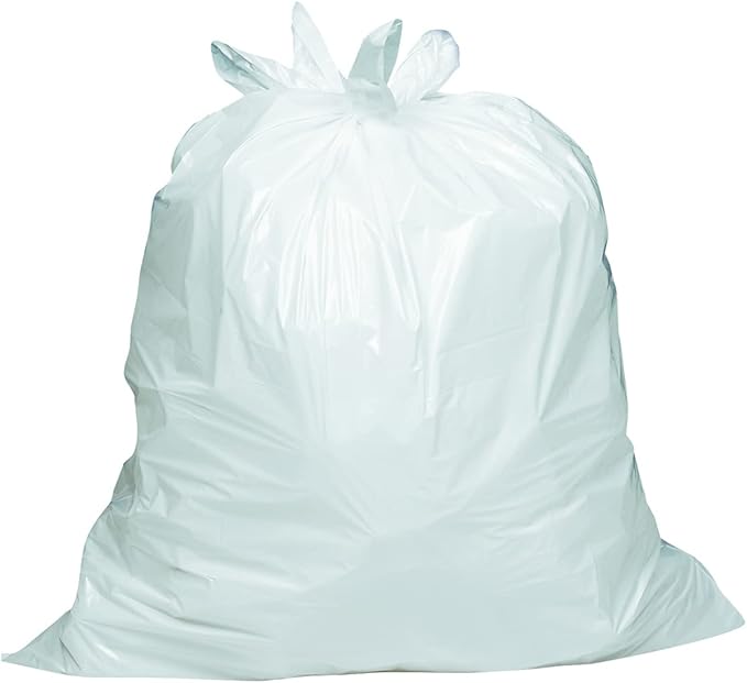 Amazon Basics 4 Gallon Trash Bags, Flap Ties, Fresh Scent, 80 Count (Pack of 6)