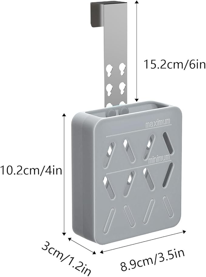 Toilet Tank Tablet Holder - Toilet Tank Cleaner Tablet Holder, Adjustable Cleaning Tabs With Hooks | Cleaning Tabs Organization, Storage Basket For Home Bathroom Apartment School Dorm Hotel