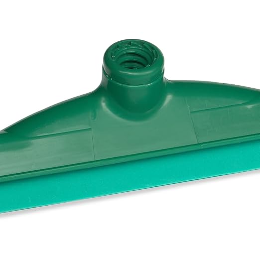 SPARTA 4156709 Plastic Double Foam Squeegee, Commercial Squeegee With Durable Contruction For Cleaning, Commercial, Residential, 18 Inches, Green