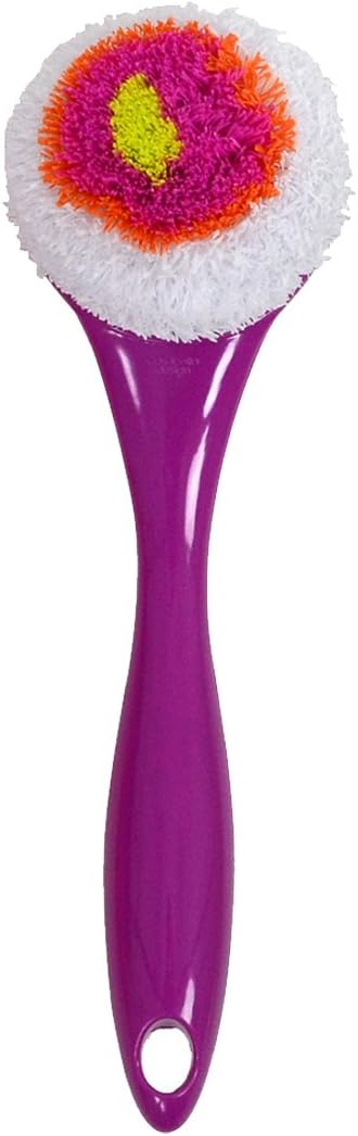 Casabella All-Purpose 11.45" Dish Cleaning Scrub Brush, Color May Vary