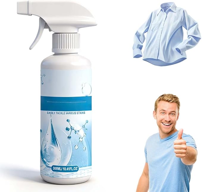 Cleanse Natural Clothing Emulsifier, 2026 New Upgrade Non Ionic Emulsifier Clothing Cleaner, Powerful Spot Stain Remover Laundry Spray, No Damage Fabric Conditioner Restore Faded Color (1pcs)