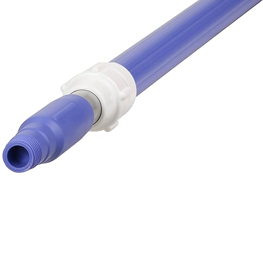 Vikan 29758 Aluminum Telescopic Handle, 62-109.4", Ø1.3, Purple