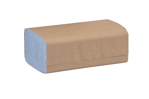 Tork Folded Windshield Paper Towel Blue H22, Extra Absorbent, 16 x 140 Towels, 192122