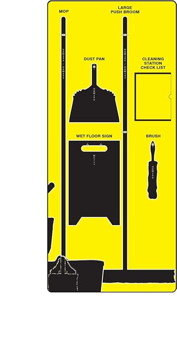 Accuform Clean & Mop Store-Board
