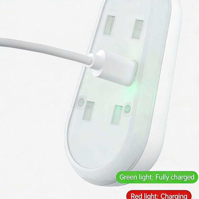 Self Cleaning UV Toilet Sanitizer Light, Motion-Activated, Rechargeable, Night Light, Adhesive-Mounted for Shared Bathrooms, For Elderly & Pet (1pcs)