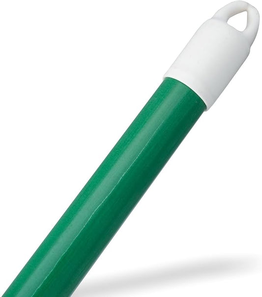 SPARTA 4022009 Spectrum Fiberglass Broom Handle, Mop Handle, Replacement Handle With Acme Threaded Tip For Commercial Cleaning, 60 Inches, Green, (Pack of 12)