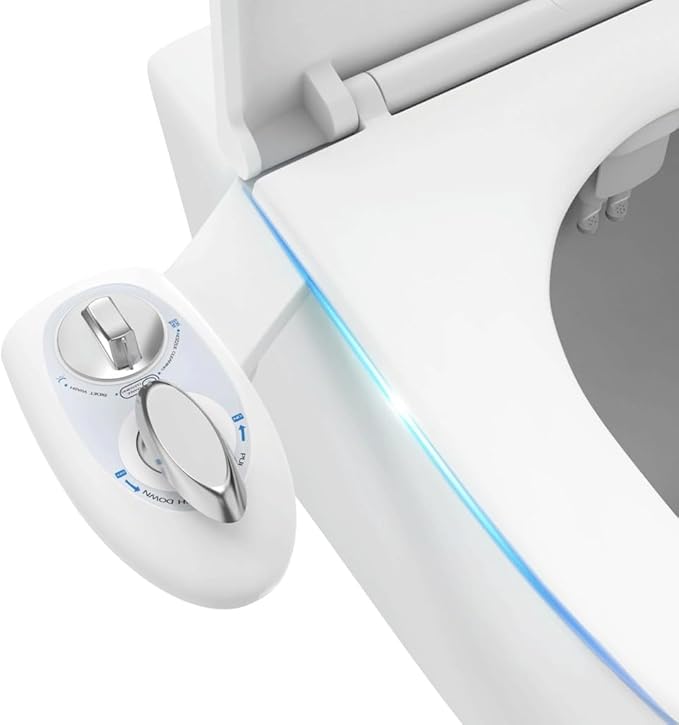 Easy to Install Smart Unplugged Body Cleaner Cold and Hot Water Nozzle Toilet Cover