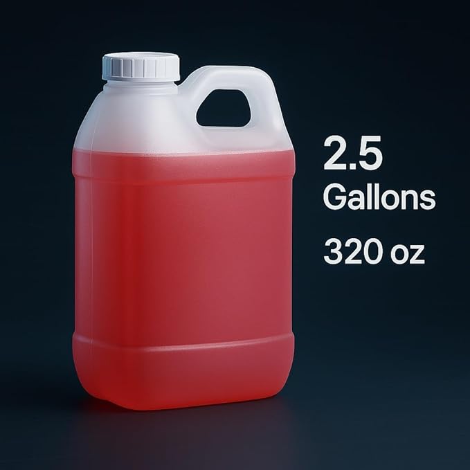 Commercial 2.5 Gallon (320 oz) Liquid Dishwashing Machine Detergent – Pallet of 24 Containers – Concentrated Formula for Spotless Dishes in Restaurants, Cafeterias & Kitchens