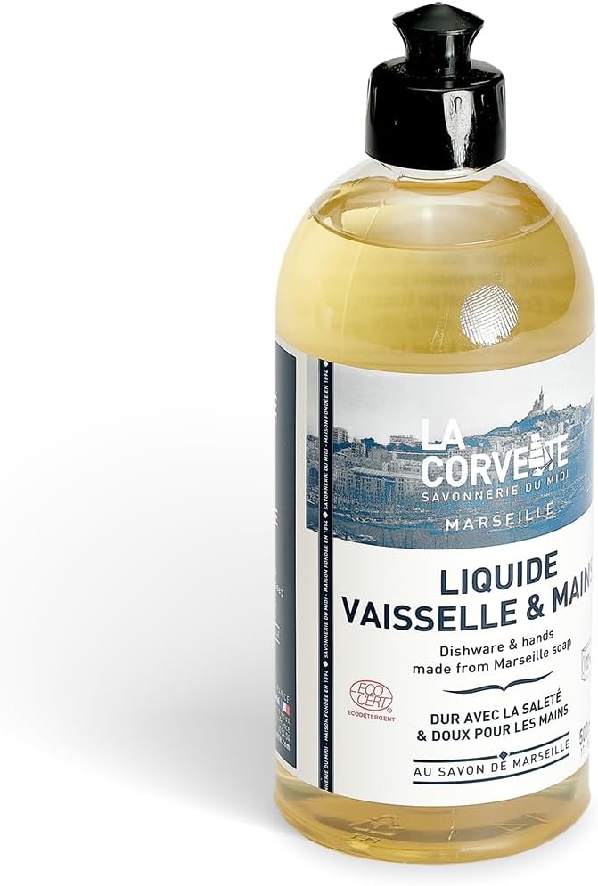 La Corvette dishwashing & handwashing liquid ECOCERT, 500ml