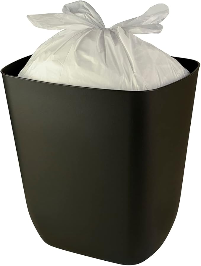Amazon Basics Trash Bags, 4 Gallon, 80 Count (Pack of 3) | Flap Ties | Fresh Scent