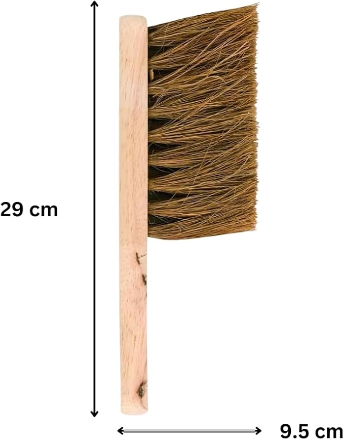 Elliott Natural Coconut Fibre FSC Certified Hand Brush with Soft Bristles – Heavy Duty, Ideal for Indoor use, Homes, Kitchens and Spring Cleaning