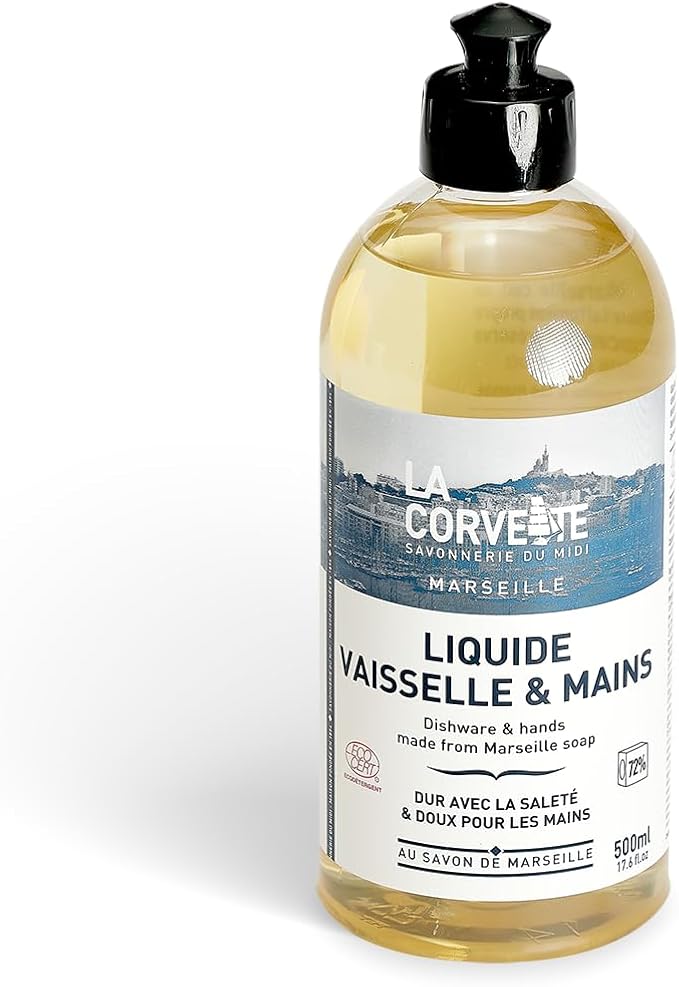 La Corvette dishwashing & handwashing liquid ECOCERT, 500ml