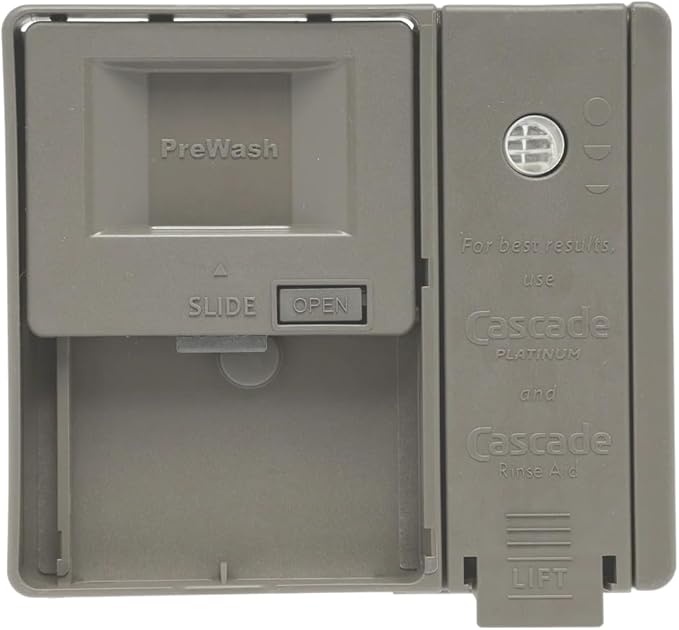US-Based Supplier – W10861000 Genuine OEM Detergent Dispenser Replaces AP5999391 W10620296 W10620298 W10620299 W10861000VP Compatible With Admiral Amana JenAir Kenmore KitchenAid Mtag Whirlpool washer