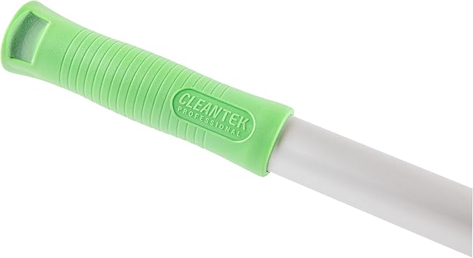 Restaurantware-HANDLE ONLY: Clean Tek Professional 60 Mop Handle, 1 Telescopic Mop Stick - Frame And Pads Sold Separately, Extends Up To 60 Inches, Green Aluminum Adjustable