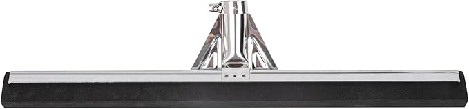 Restaurantware-RW Clean 21.5 Inch Floor Squeegee, 1 Heavy-Duty Squeegee Head Replacement - Handle Sold Separately, Large, Stainless Steel Garage Squeegee, Foam Blade, For All Types Of Floors