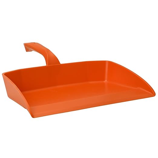 Vikan 56607 Dust Pan,11.5",PP,Orange