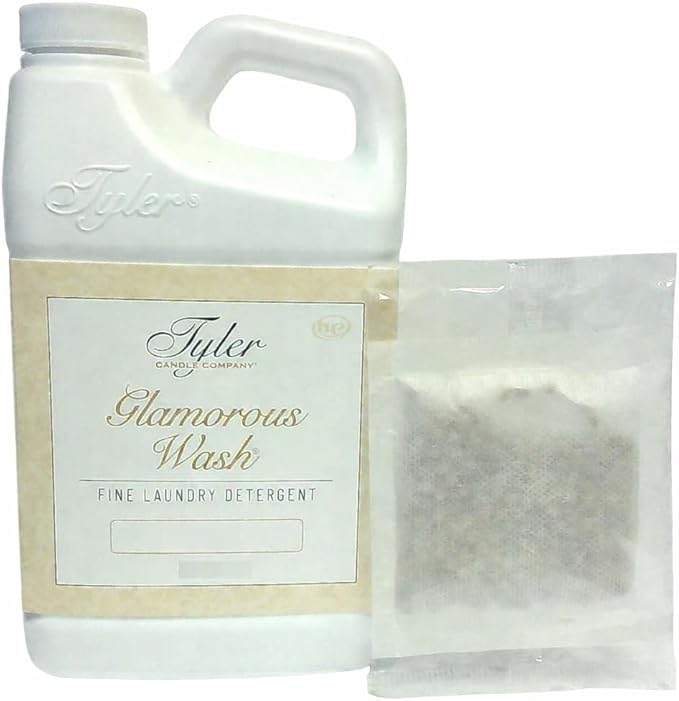 Tyler Candle - French Market 16 Fl oz Laundry Detergent w/Dryer Sachet Pouch