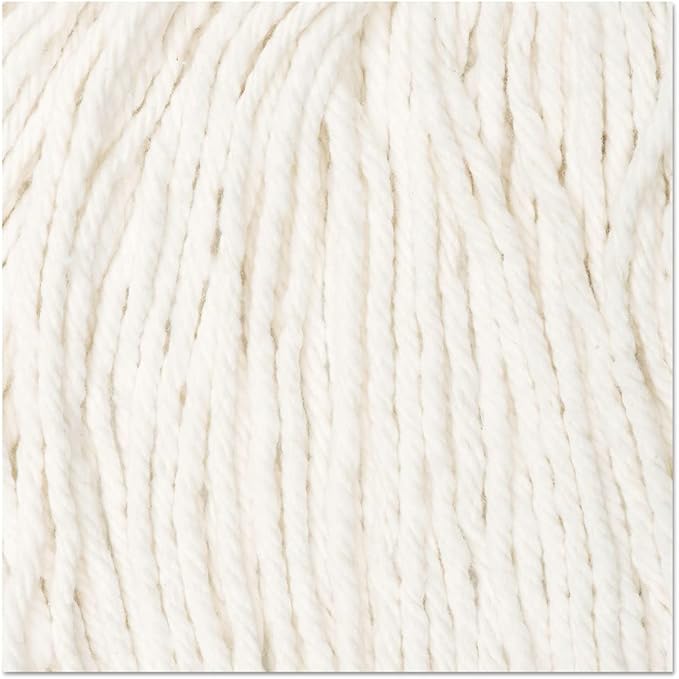 Boardwalk BWK2020REA Cut-End Wet Mop Head, Rayon, No. 20, White