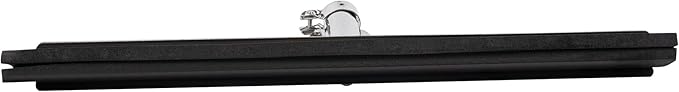 Restaurantware-RW Clean 17.7 Inch Floor Squeegee, 1 Heavy-Duty Squeegee Head Replacement - Handle Sold Separately, Medium, Stainless Steel Garage, Foam Blade, For All Types Of Floors