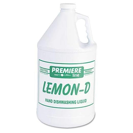 KESLEMOND - Lemon-d Dishwashing Liquid, Lemon, 1gal, Bottle