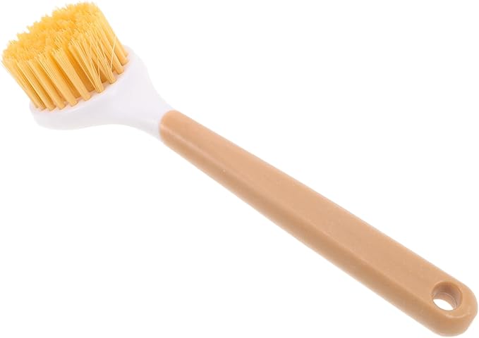 PRETYZOOM Kitchen Cleaning Supplies Dish Washing Brush Scrub Brush for Nonstick Pans Easy-Grip Handle Storage
