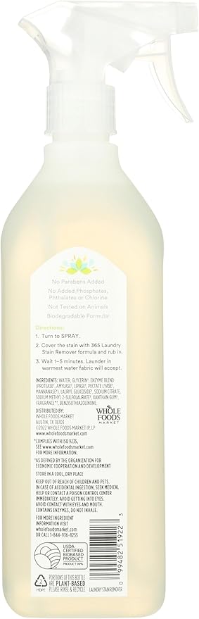 365 by Whole Foods Market Stain Remover, 26 FZ