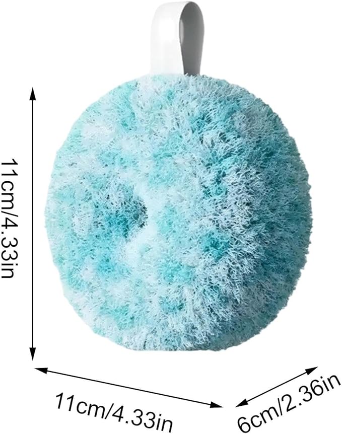 Shower Scrubber, Multipurpose – Scrub Ball Stain Remover, Bathroom Brush Cleaner Cleaning, Supplies Tub Tile Wall Kitchen | Tub Tile Wall Kitchen Sink Counter Window Crevice Home Apartment