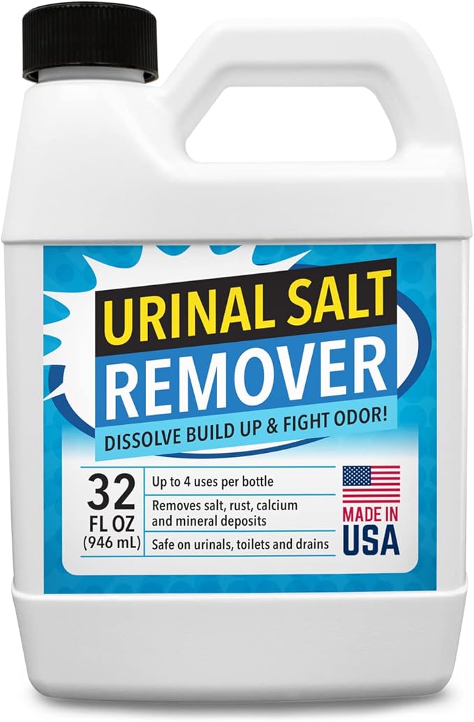 IMPRESA Urinal Cleaner & Pipe Descaler - 32 Fl Oz, Liquid, Unscented Odor Neutralization & Urine Odor Eliminator - Heavy-Duty Scale Remover & Urinal Salt Remover